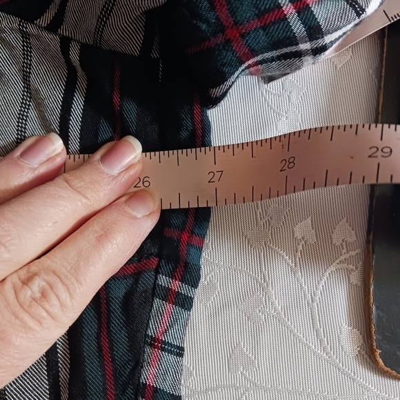 Alexander Jordan Glen Plaid Half Button Tunic Size XL - Picture 8 of 9